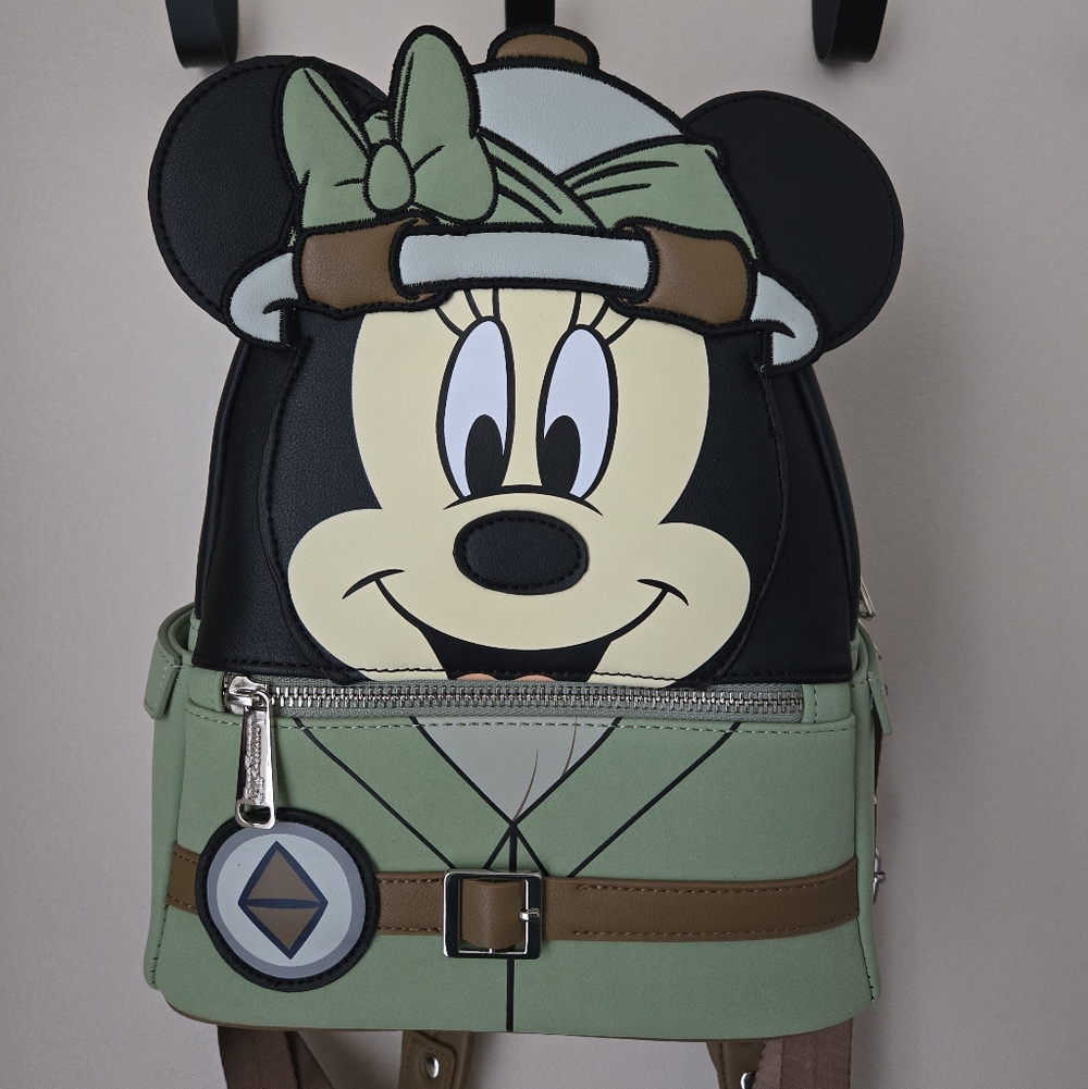 Loungefly Disney Parks Safari Minnie backpack